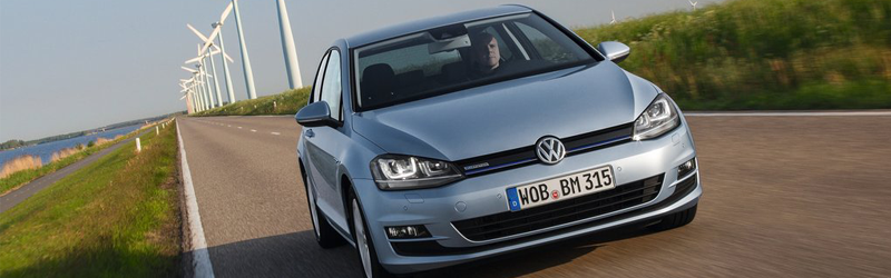 vw golf bluemotion